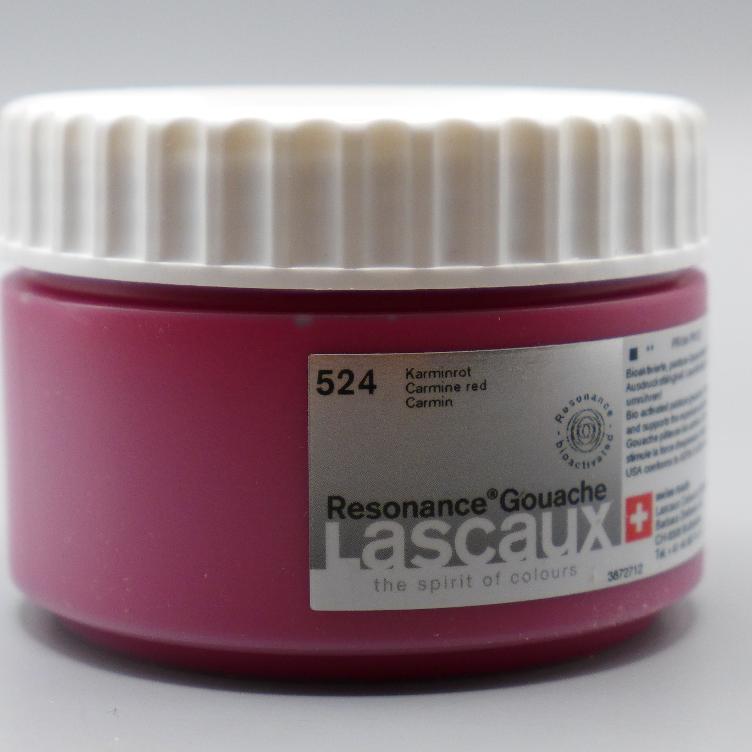 524 Lascaux Resonance Gouache - Karminrot