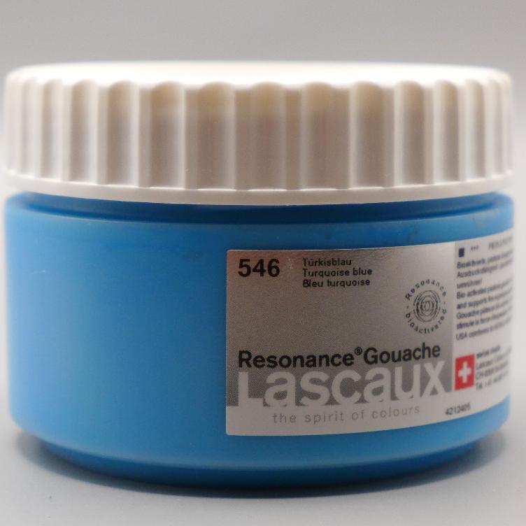 546 Lascaux Resonance Gouache - Türkisblau