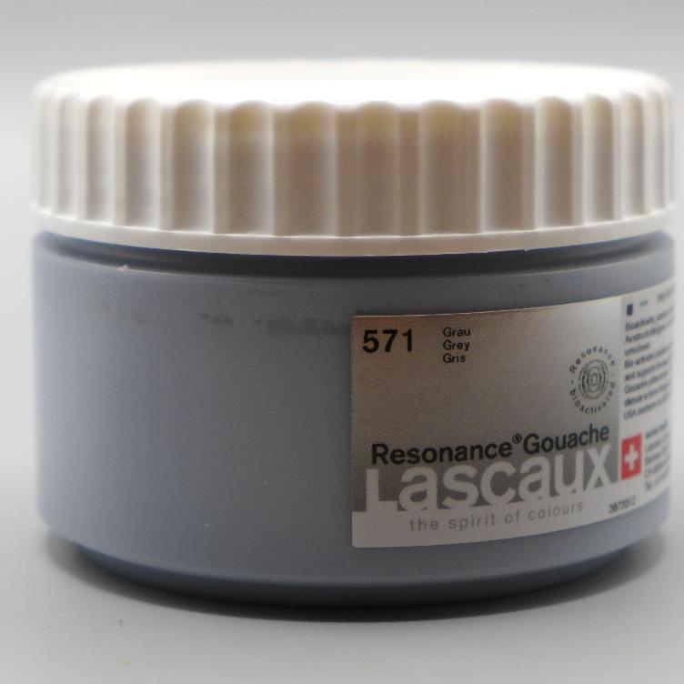 571 Lascaux Resonance Gouache - Grau