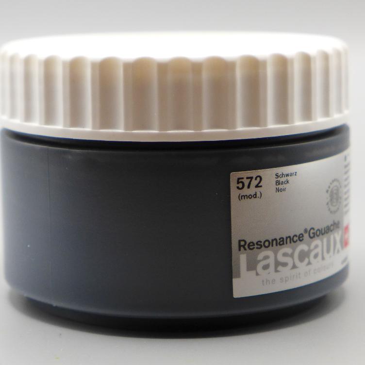 572 Lascaux Resonance Gouache - Schwarz