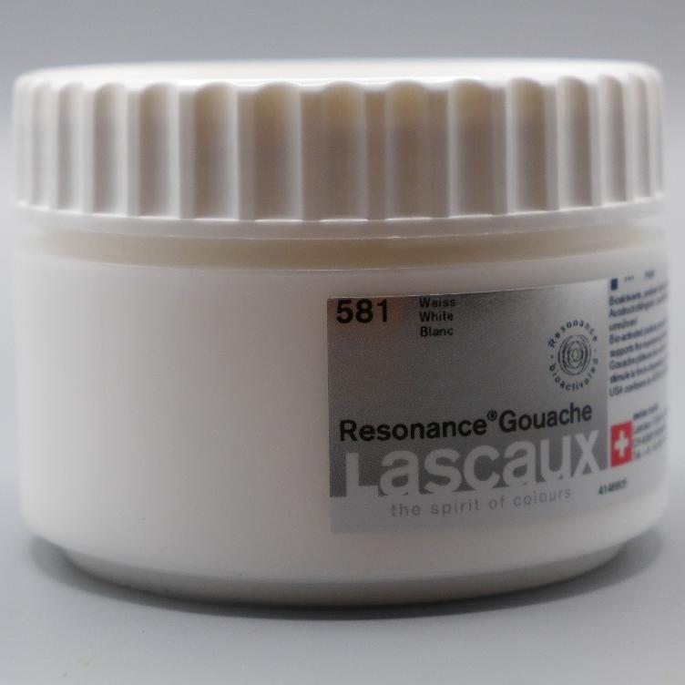 581 Lascaux Resonance Gouache - Weiss