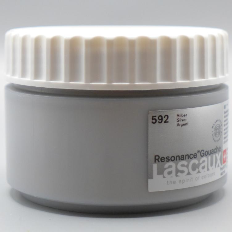 592 Lascaux Resonance Gouache - Silber