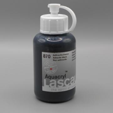 870 Lascaux Aquacryl - Anthrazitschwarz