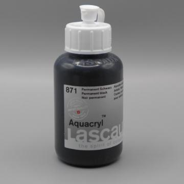 871 Lascaux Aquacryl - Permenent Schwarz