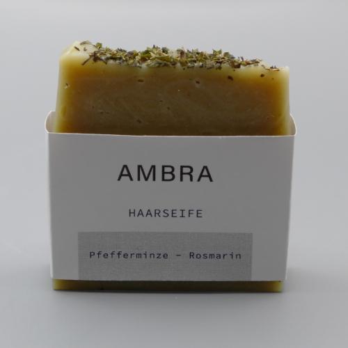 AMBRA Haarseife Pfferminze-Rosmarin