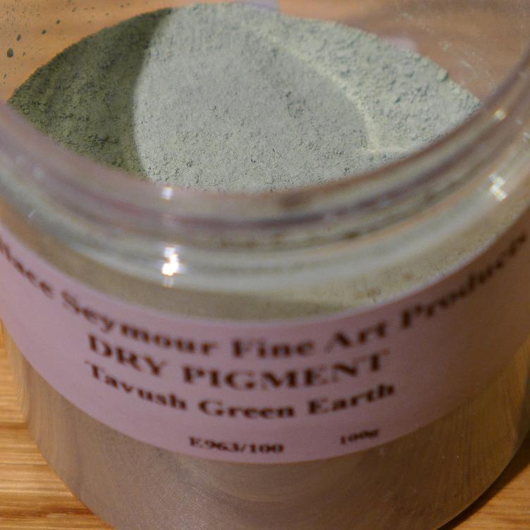 E963/100 Earth Pigment Tavush Green Earth