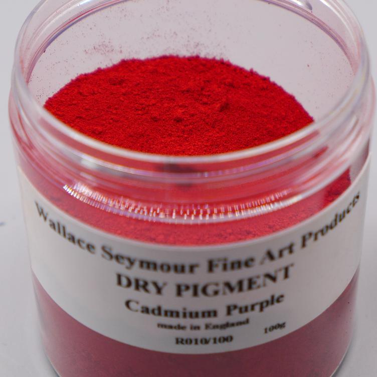 R010/100 Pigment Cadmium Purple. Made in England