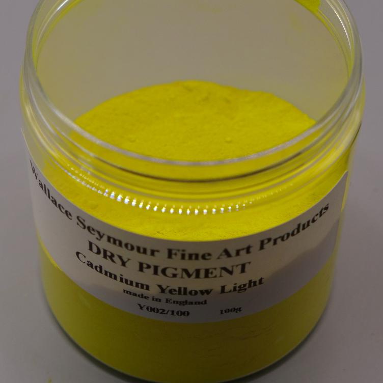 Y002/100 Pigment Cadmium Yellow Light, Made in England