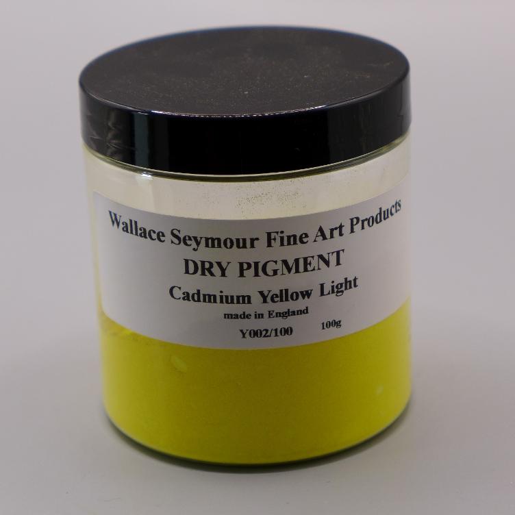 Y002/100 Pigment Cadmium Yellow Light, Made in England